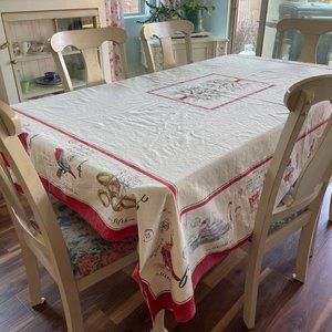 Williams Sonoma 12 days of Christmas Tablecloth